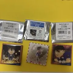コナンランド メモリアル缶バッジ　江戸川コナン　3種