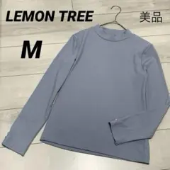 【春に最適】LEMON TREE レモンツリー ハイネック リブ M ビジュー