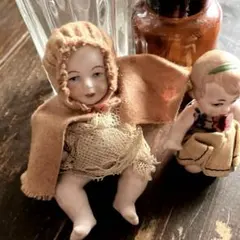 アンティーク ミニョネット 男の子 希少美品 1930年代 フランス製 アンティーク ミニョネット