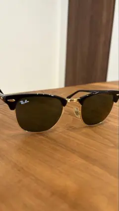 レイバン サングラス 黒 RB3016 CLUBMASTER ケース付