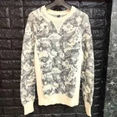 BEAMS ワッフル クルーネック 長袖カットソー 迷彩 L - メルカリ