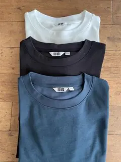 エアリズムコットンオーバーサイズTシャツ/5分袖