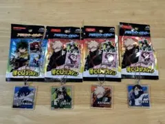 僕のヒーローアカデミア　アクリルキーホルダー　爆豪勝己ほか４種セット
