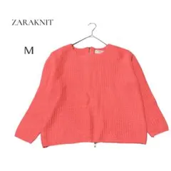 【ザラニット】ZARAKNIT 蛍光ピンク M 長袖ニット