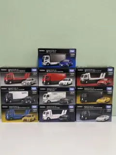 トミカプレミアム　トランスポーター　セット