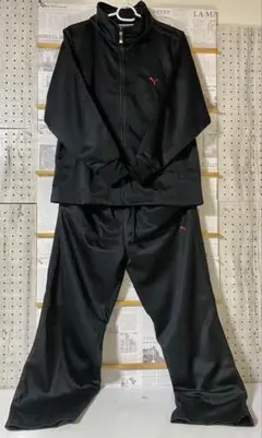 ✨新品✨未使用プーマ 黒 ジャージ上下セット ✨160/