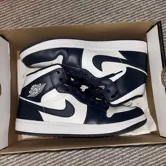 Nike Air Jordan 1 ネイビー/ホワイト