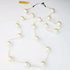 美品♪ LAUREN RALPH LAUREN 大ぶり パール ネックレスのサムネイル