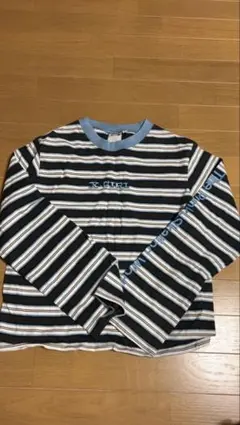 ストライプ柄 長袖Tシャツ