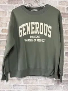 Vandash GENEROUS プリントスウェット　Lサイズ