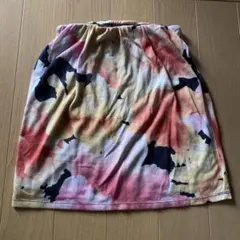 rienda タイトスカート M ピンク　花柄