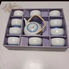 未使用品 急須と湯呑みセット