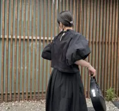 willfully cut blouse ブラックのサムネイル