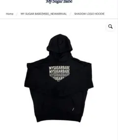 MY SUGAR BABE ロゴパーカー