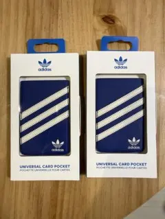 adidasスマホ用カードケース 後付け