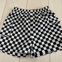 SHEIN チェック柄 ハーフパンツ 6Y