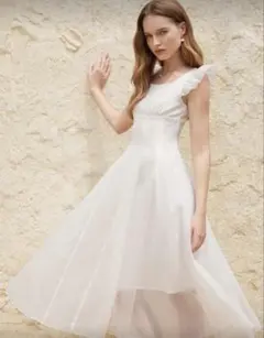 【再セール】白ワンピース