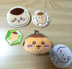 くりまんじゅう サガラバッジ 刺繍バッジ　ステッカー セット　ちいかわ