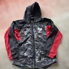 ATHLETA カモフラージュ ウィンドブレーカー 150