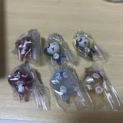 ケロロ軍曹ドロロギロロ タママ クルルクリア マスコット&グミ キーホルダー