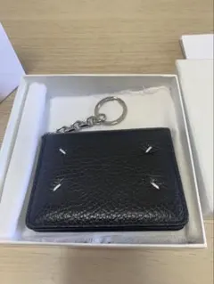 Maison Margiela ブラックレザー カードケース