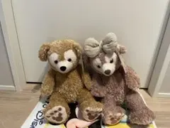 ダッフィー ＆ シェリーメイ ぬいぐるみ（新品未使用）セット