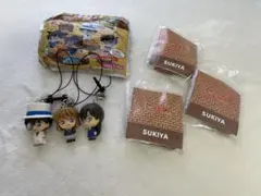 【新品】スキヤ 名探偵コナン ストラップ 3個セット