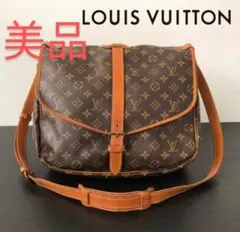 LOUIS VUITTON ルイヴィトン美品！モノグラム ソミュール35