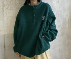 プルオーバー フリースジャケット