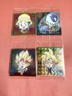 ドラゴンボール 超戦士シールウエハース超 超絶感謝の十周年 15弾 4枚セット