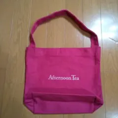 【アフタヌーンティー】 トートバッグ（ピンク）