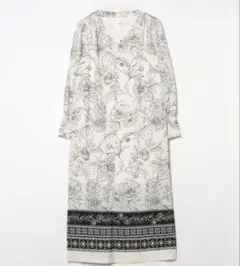AMERI REHEMA KEY NECK DRESS アメリ　ワンピース