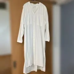 SIMPLICITÉ ホワイトシャツワンピース