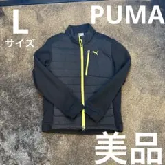 PUMA ブラック/イエロー ジャケット Lサイズ