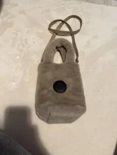 最終値下げスタバ　ボトルショルダーバック　ベージュ