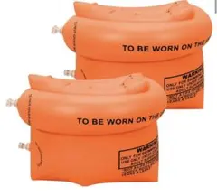 アームリング 大人 子供用浮き輪 インフレータブルアームバンド 腕輪