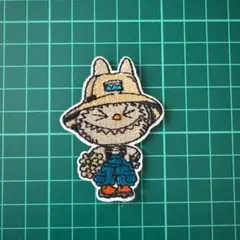 ラブブワッペン1枚売り　アイロン刺繍