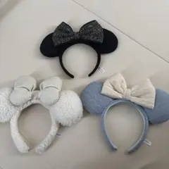 ミッキー耳カチューシャ 4点セット