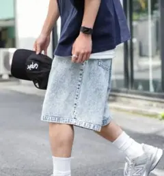 WEGO MEN'S ヴィンテージスケーターショーツ ウィゴー パンツ ジーンズのサムネイル