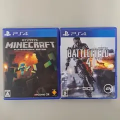 PS4 マインクラフト Minecraft・バトルフィールド4 セット
