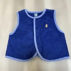 ファミリア　familiar ベビーベスト 50~65 青　男の子
