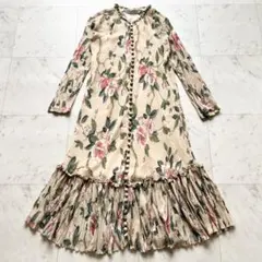 【新品未使用！】ジマーマン zimmermann ⭐︎レースドレス⭐︎パールトリム！ ZIMMERMANN フローラルレース ドレス | ニュートラル | FARFETCH JP
