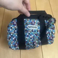 OUTDOOR カラフルモザイクバッグ ミニ
