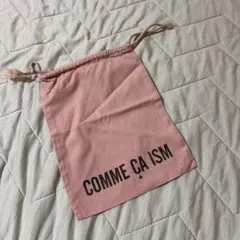 COMME CA ISM 巾着 ポーチ ピンクのサムネイル