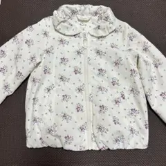花柄フリルジャケット110 女の子　秋