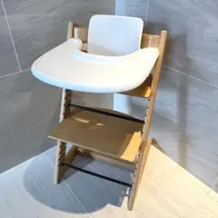 ストッケ STOKKE S/N4〜 ベビーセット付き　ナチュラル 中古 赤ちゃん Stokkeの中古フリマアイテム一覧