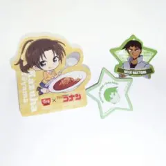 名探偵コナン 服部平次 遠山和葉 コラボ すき家 くら寿司 マグネット