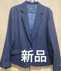 【新品】セレモニー ジャケット 17号 入学式 卒業式 ネイビー
