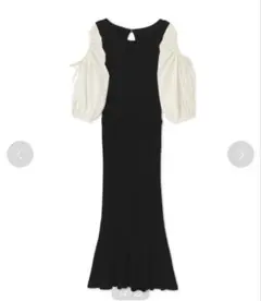 JILL by JILLSTUART ニットワンピース ブラック