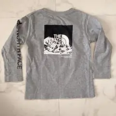 THE NORTH FACE ノースフェイス 長袖 110cmグレー